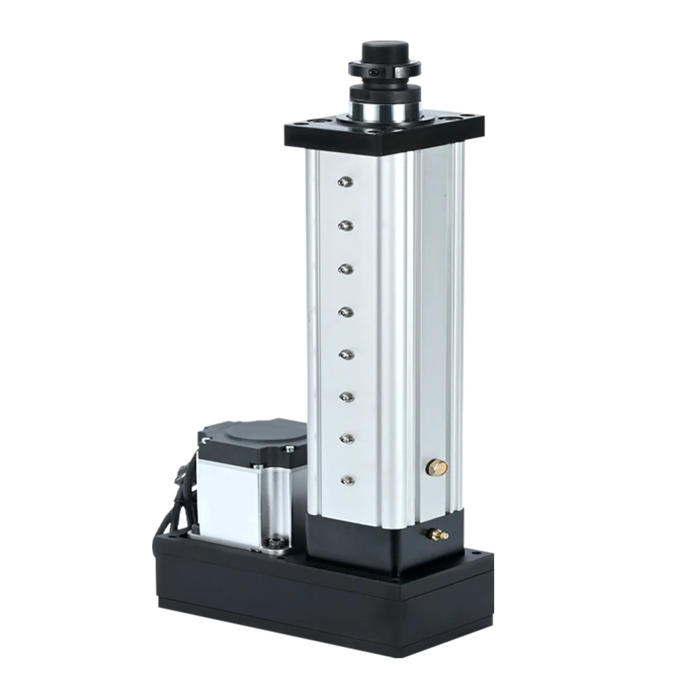 NEFEIT folded-back servo electric cylinder construction with parallel motor arrangement