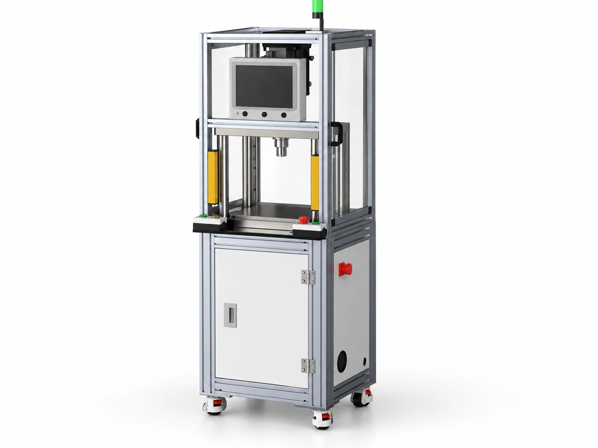 NEFEIT servo press studio hero construction visualization